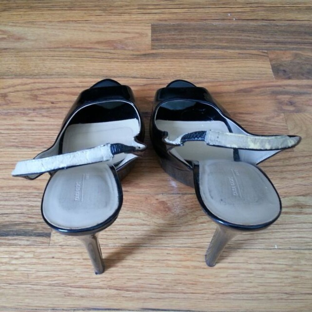 Zara Peep Toe SlingBack (EUR 41) - Picture 4 of 8